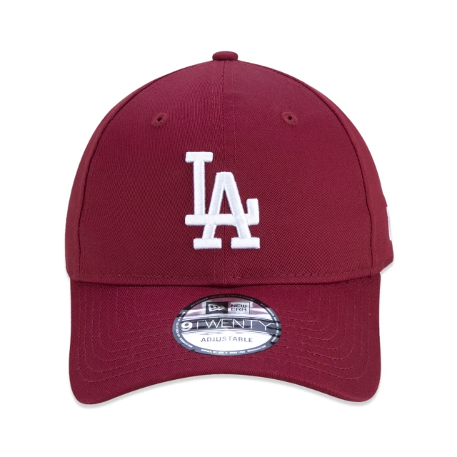 Boné 9TWENTY MLB Los Angeles Dodgers Aba Curva Vinho