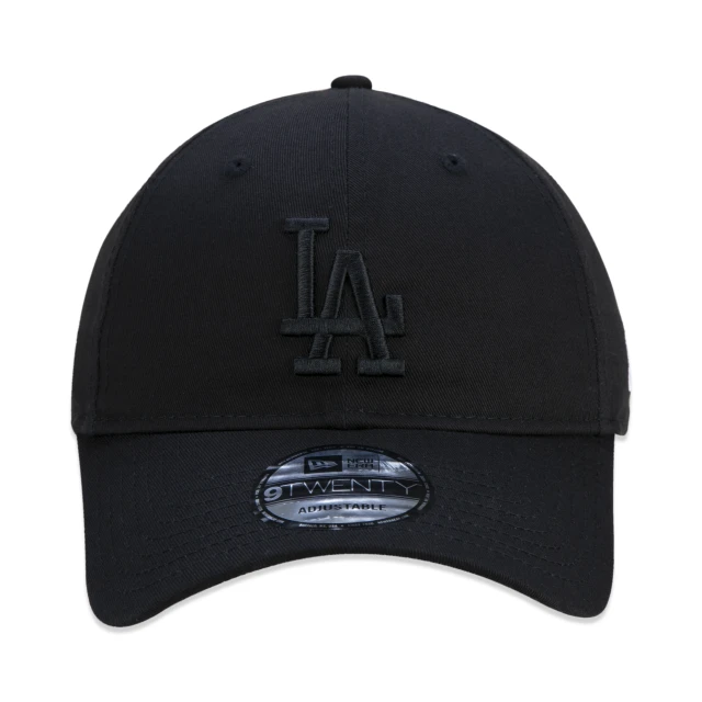 Boné 9TWENTY MLB Los Angeles Dodgers Aba Curva Preto