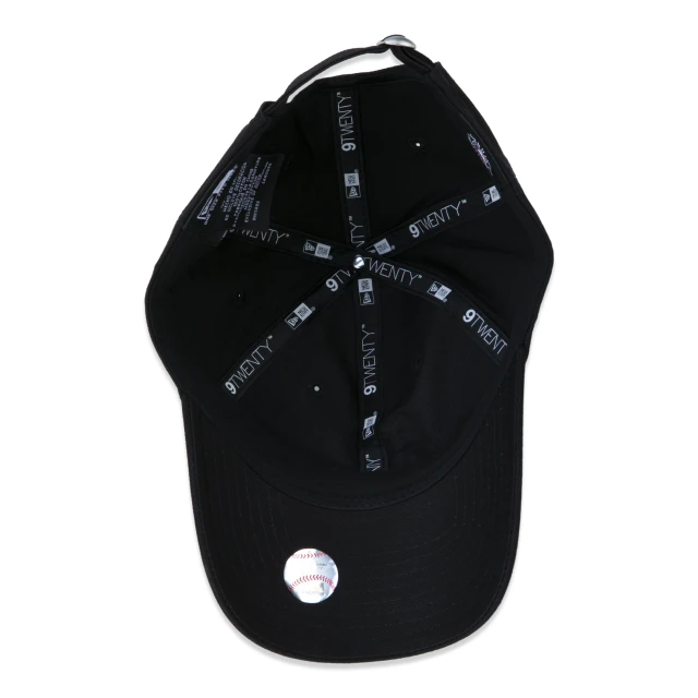 Boné 9TWENTY MLB Los Angeles Dodgers Aba Curva Preto