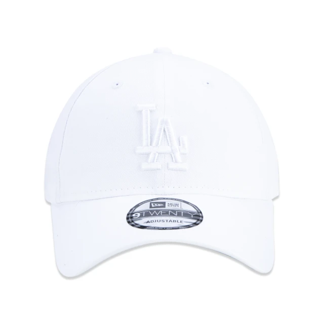 Boné 9TWENTY MLB Los Angeles Dodgers Aba Curva Branco