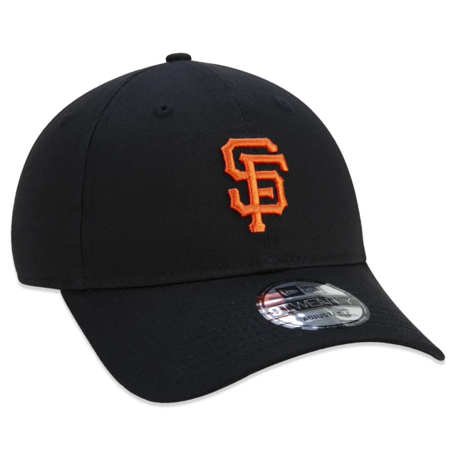 Boné 9TWENTY MLB San Francisco Giants Aba Curva Preto