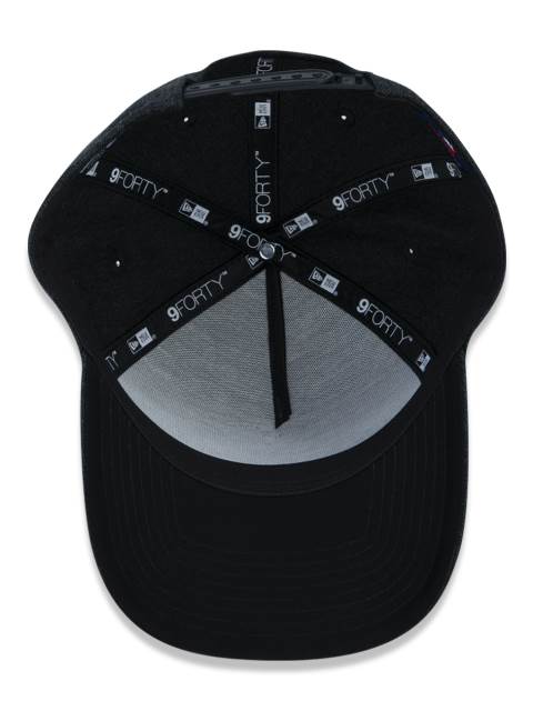 Boné 9FORTY A-Frame Aba Curva Ajustável MLB New York Yankees Essentials Bat