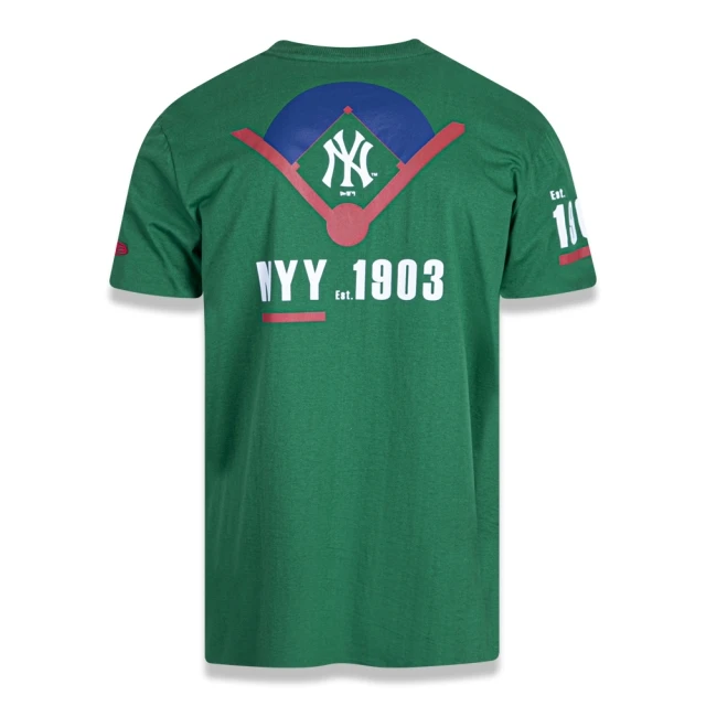 Camiseta MLB New York Yankees Fresh Field Verde