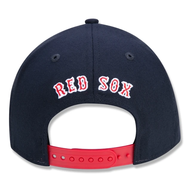 Boné 9FIFTY Stretch Snap Aba Curva Boston Red Sox Core Block