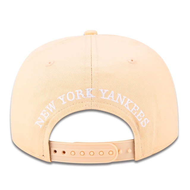 Boné The Golfer Snapback MLB New York Yankees Classic Aba Reta Laranja