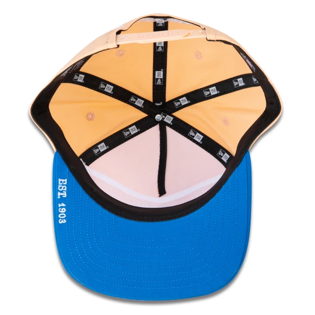 Boné The Golfer Snapback MLB New York Yankees Classic Aba Reta Laranja