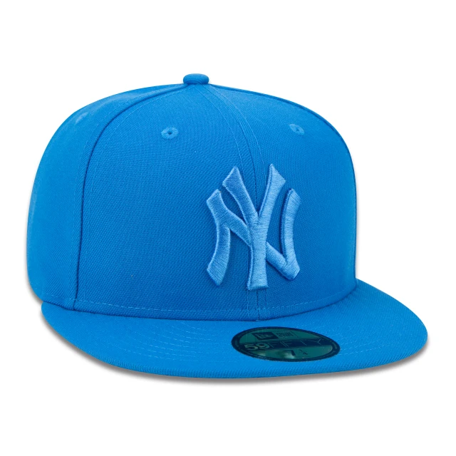 Boné 59FIFTY MLB New York Yankees Classic Aba Reta Azul