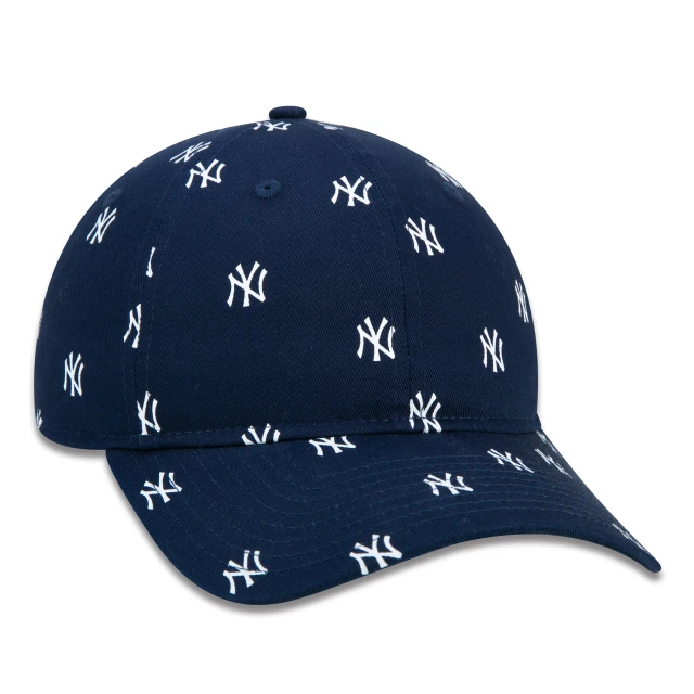 Boné 9TWENTY Strapback MLB New York Yankees Core Aba Curva Azul Marinho