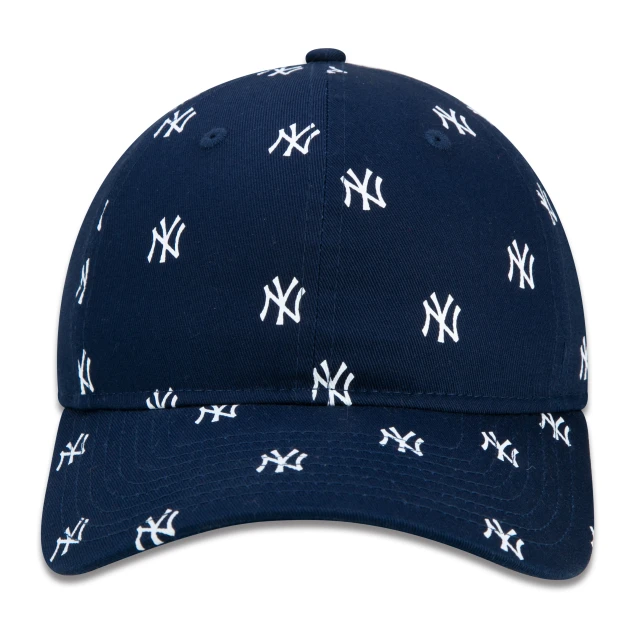 Boné 9TWENTY Strapback MLB New York Yankees Core Aba Curva Azul Marinho