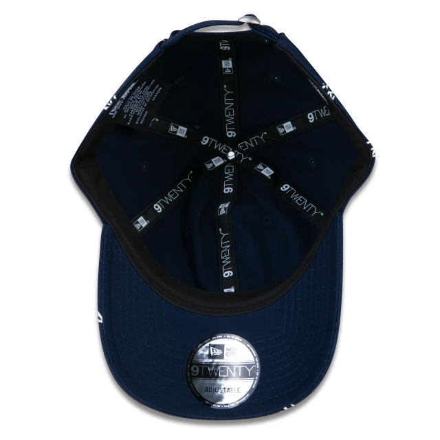 Boné 9TWENTY Strapback MLB New York Yankees Core Aba Curva Azul Marinho