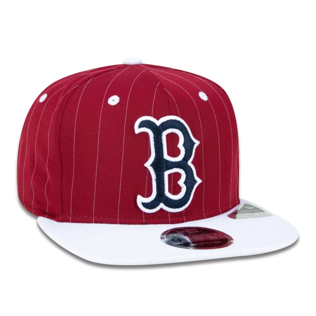 Boné 9FIFTY Original Fit Snapback MLB Boston Red Sox Core Aba Reta Vermelho