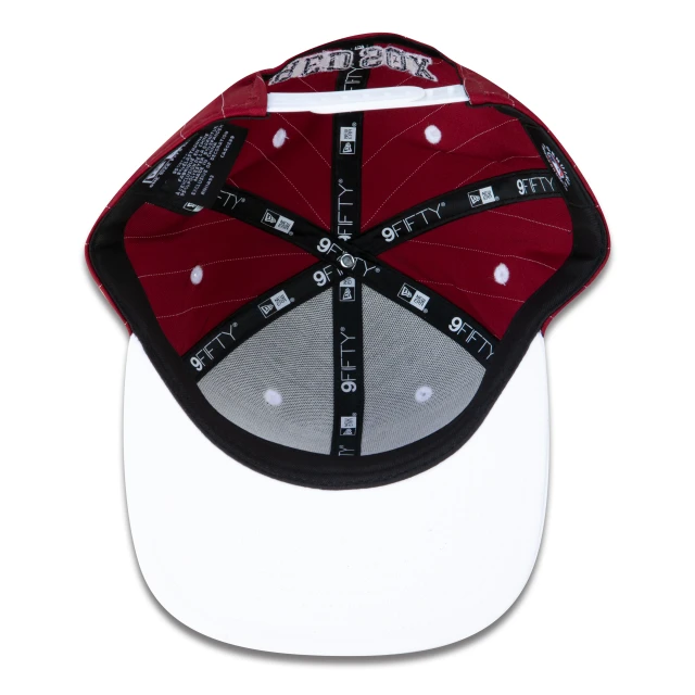Boné 9FIFTY Original Fit Snapback MLB Boston Red Sox Core Aba Reta Vermelho