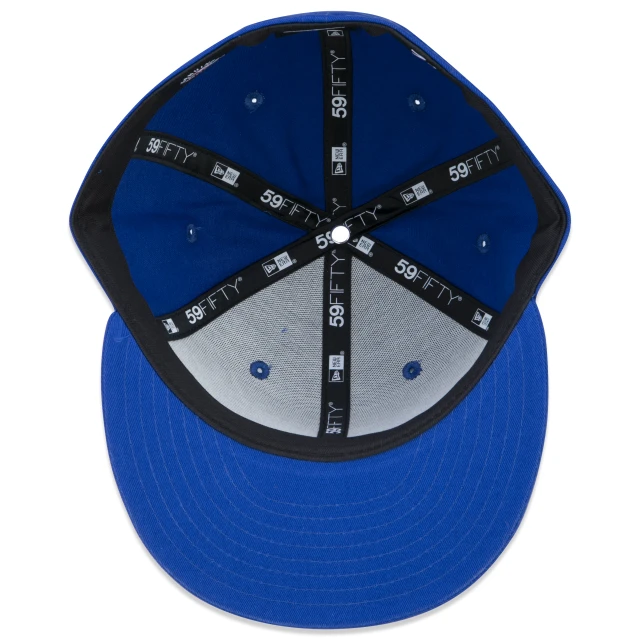 Boné 59FIFTY MLB Los Angeles Dodgers Vacation Aba Reta Azul Royal