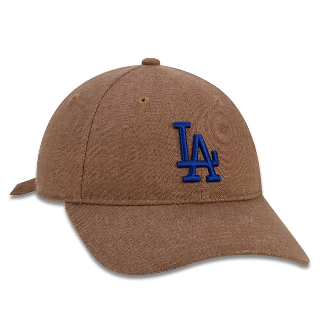 Boné 9TWENTY Strapback MLB Los Angeles Dodgers Vintage Aba Curva Marrom