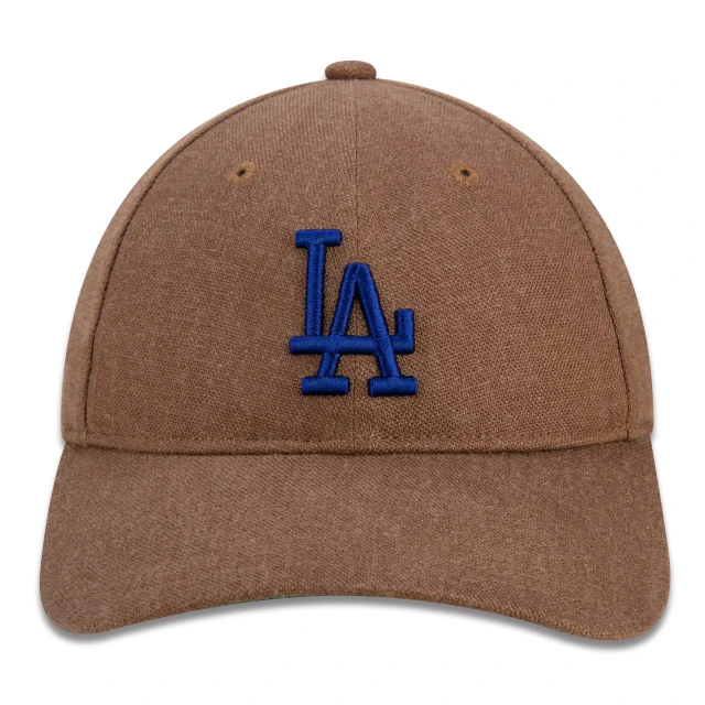 Boné 9TWENTY Strapback MLB Los Angeles Dodgers Vintage Aba Curva Marrom