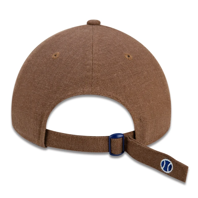 Boné 9TWENTY Strapback MLB Los Angeles Dodgers Vintage Aba Curva Marrom