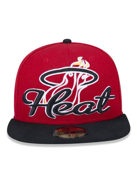 Boné 59FIFTY Miami Heat NBA