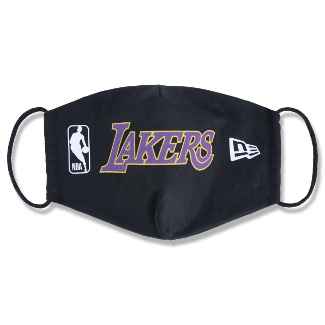 Máscara De Proteção Lavável Dupla Camada Los Angeles Lakers NBA