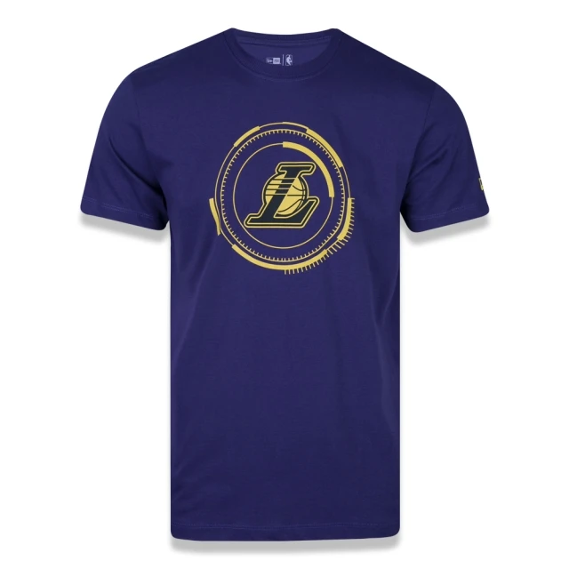 Camiseta Manga Curta NBA Los Angeles Lakers Urban Tech Circle
