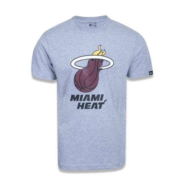 Camiseta Plus Size Manga Curta NBA Miami Heat Core