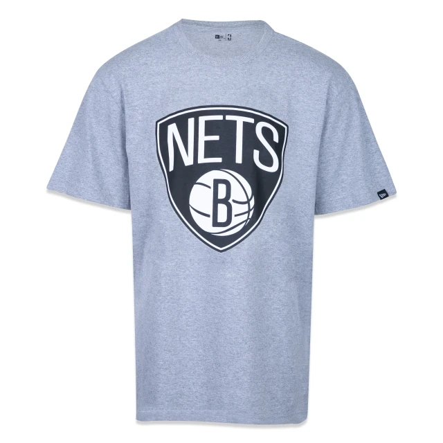 Camiseta Plus Size Manga Curta NBA Brooklyn Nets Core