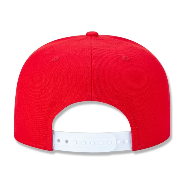 Boné 9FIFTY Original Fit Snapback Aba Reta NBA Chicago Bulls Core