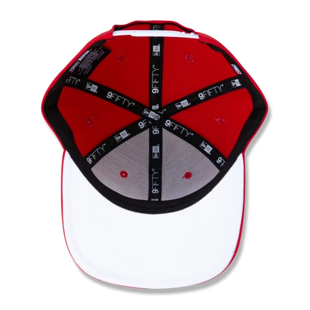Boné 9FIFTY Original Fit Snapback Aba Reta NBA Chicago Bulls Core