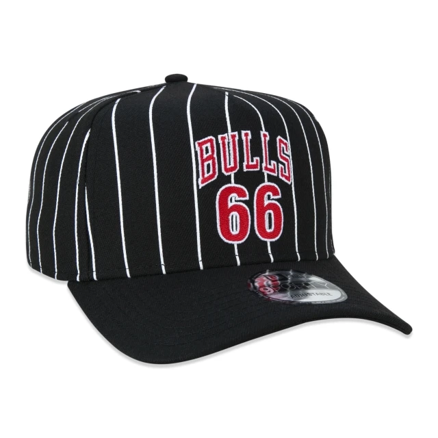 Boné 9FORTY A-Frame Snapback Aba Curva NBA Chicago Bulls Street