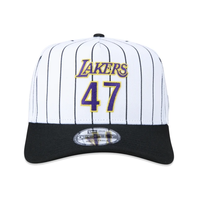 Boné 9FORTY A-Frame Snapback Aba Curva NBA Los Angeles Lakers Street
