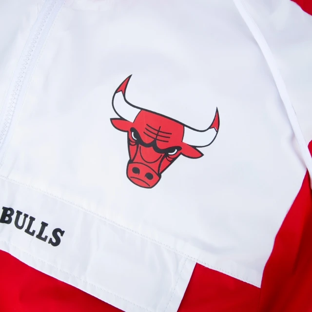 Jaqueta Corta Vento Windbreaker NBA Chicago Bulls Core