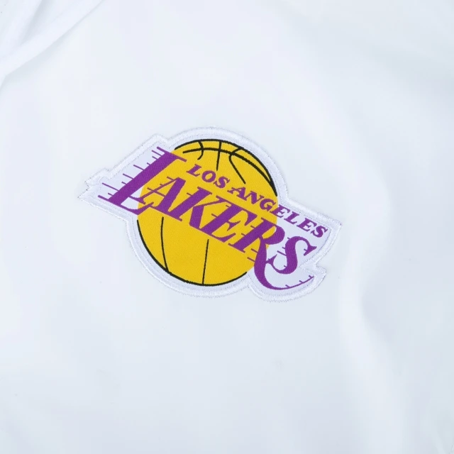 Jaqueta Corta Vento Windbreaker NBA Los Angeles Lakers Soccer Style
