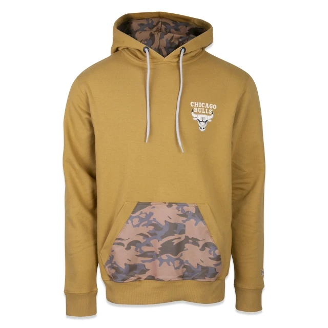 Moletom Canguru Fechado NBA Chicago Bulls Neutral Wild