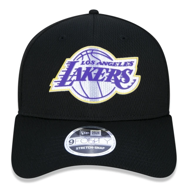 Boné 9FORTY Stretch Snap NBA Los Angeles Lakers Back Half