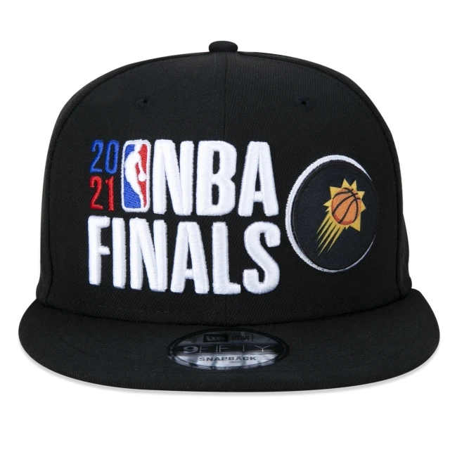 Boné 9FIFTY Snapback Aba Reta Phoenix Suns NBA Finals Oficial De Quadra 2021
