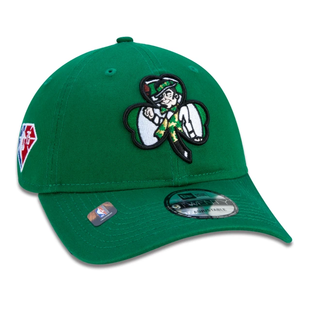 Boné 9TWENTY Boston Celtics NBA Authentic Draft Series Verde