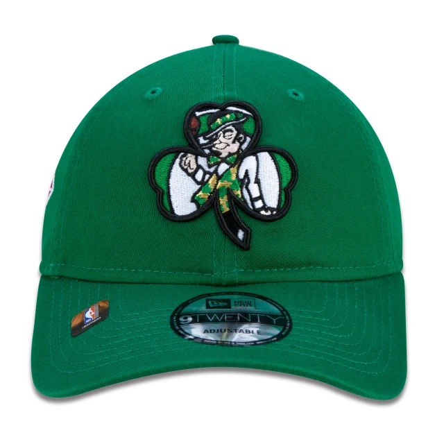 Boné 9TWENTY Boston Celtics NBA Authentic Draft Series Verde