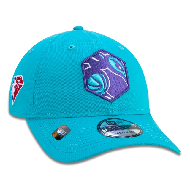 Boné 9TWENTY Charlotte Hornets NBA Authentic Draft Series Azul