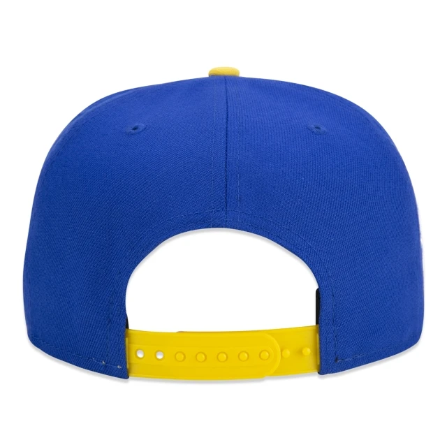 Boné 9FIFTY Golden State Warriors NBA Authentic Draft Series Aba Reta Azul