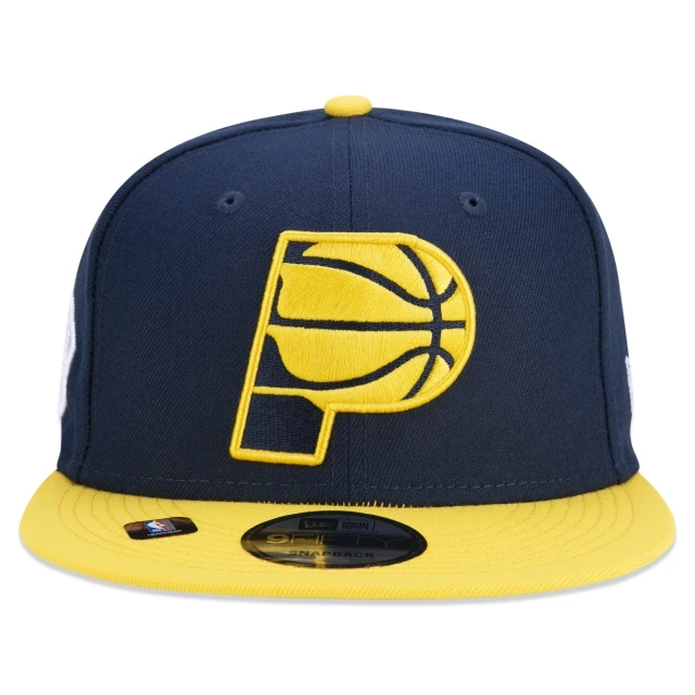 Boné 9FIFTY Indiana Pacers NBA Authentic Draft Series Aba Reta Marinho