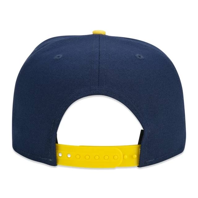 Boné 9FIFTY Indiana Pacers NBA Authentic Draft Series Aba Reta Marinho