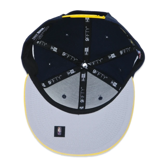 Boné 9FIFTY Indiana Pacers NBA Authentic Draft Series Aba Reta Marinho
