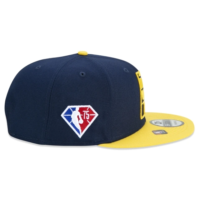 Boné 9FIFTY Indiana Pacers NBA Authentic Draft Series Aba Reta Marinho