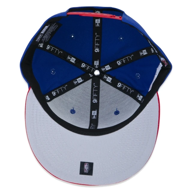 Boné 9FIFTY Los Angeles Clippers NBA Authentic Draft Series Aba Reta Azul