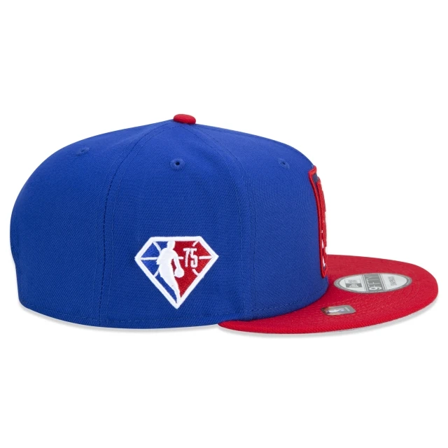 Boné 9FIFTY Los Angeles Clippers NBA Authentic Draft Series Aba Reta Azul