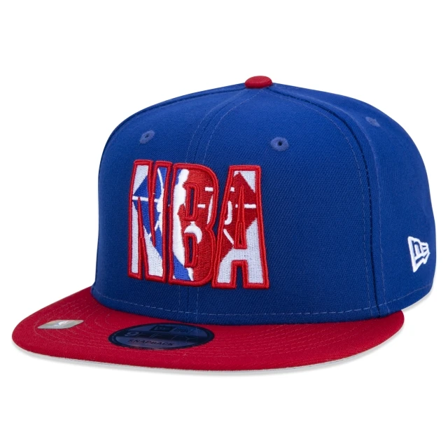 Boné 9FIFTY NBA NBA Authentic Draft Series Aba Reta Azul