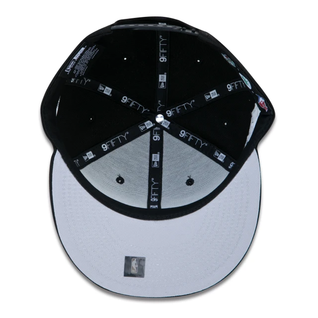 Boné 9FIFTY Boston Celtics NBA Authentic Draft Series Aba Reta Preto