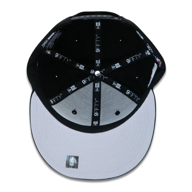 Boné 9FIFTY Brooklyn Nets NBA Authentic Draft Series Aba Reta Preto