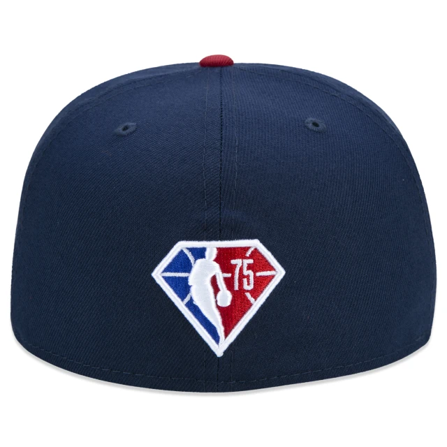 Boné 59FIFTY Denver Nuggets NBA Authentic Draft Series Aba Reta Azul