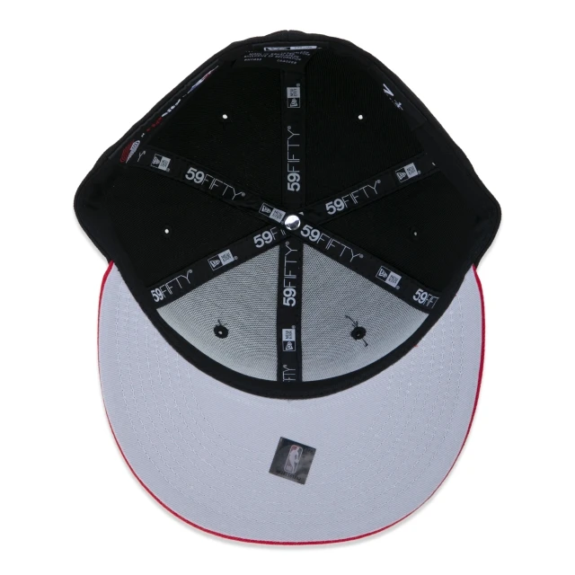 Boné 59FIFTY Portland Trailblazers NBA Authentic Draft Series Aba Reta Preto