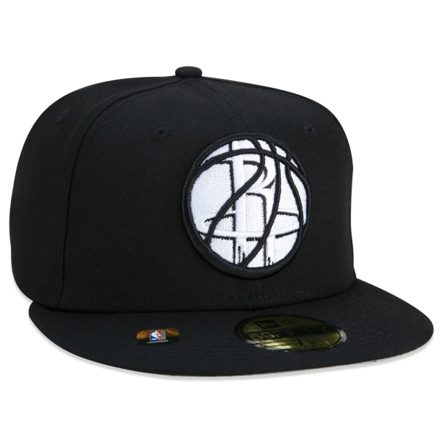 Boné 59FIFTY Houston Rockets NBA Authentic Draft Series Aba Reta Preto